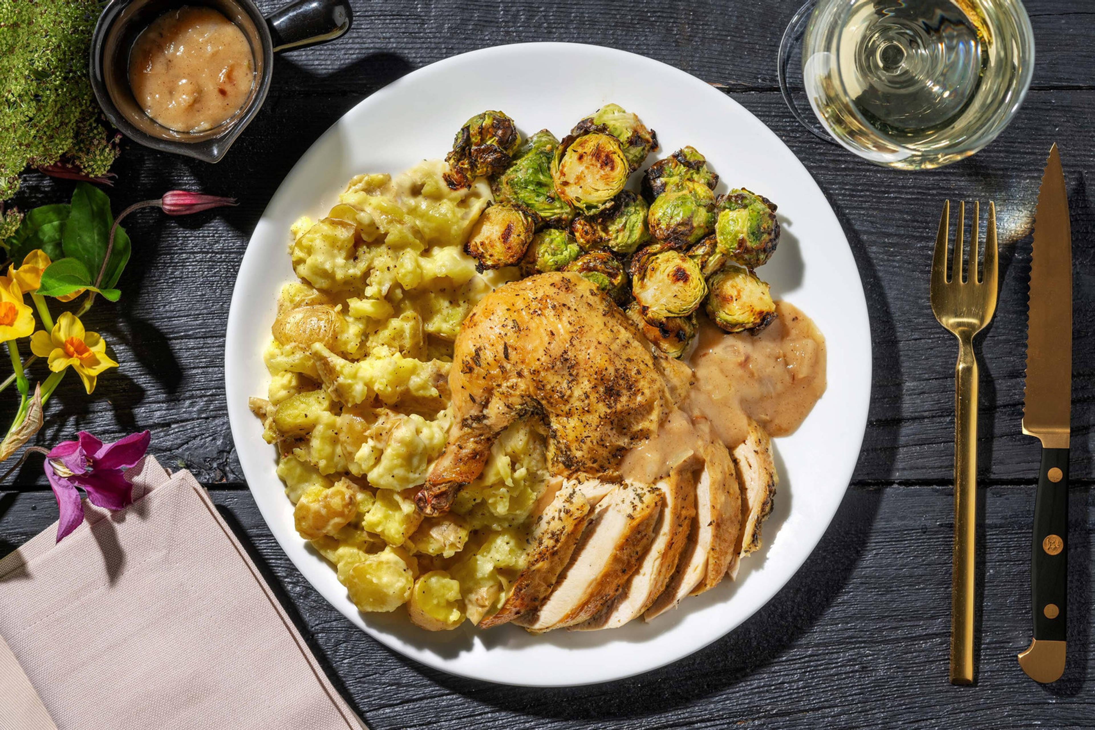 Herby Roasted Chicken