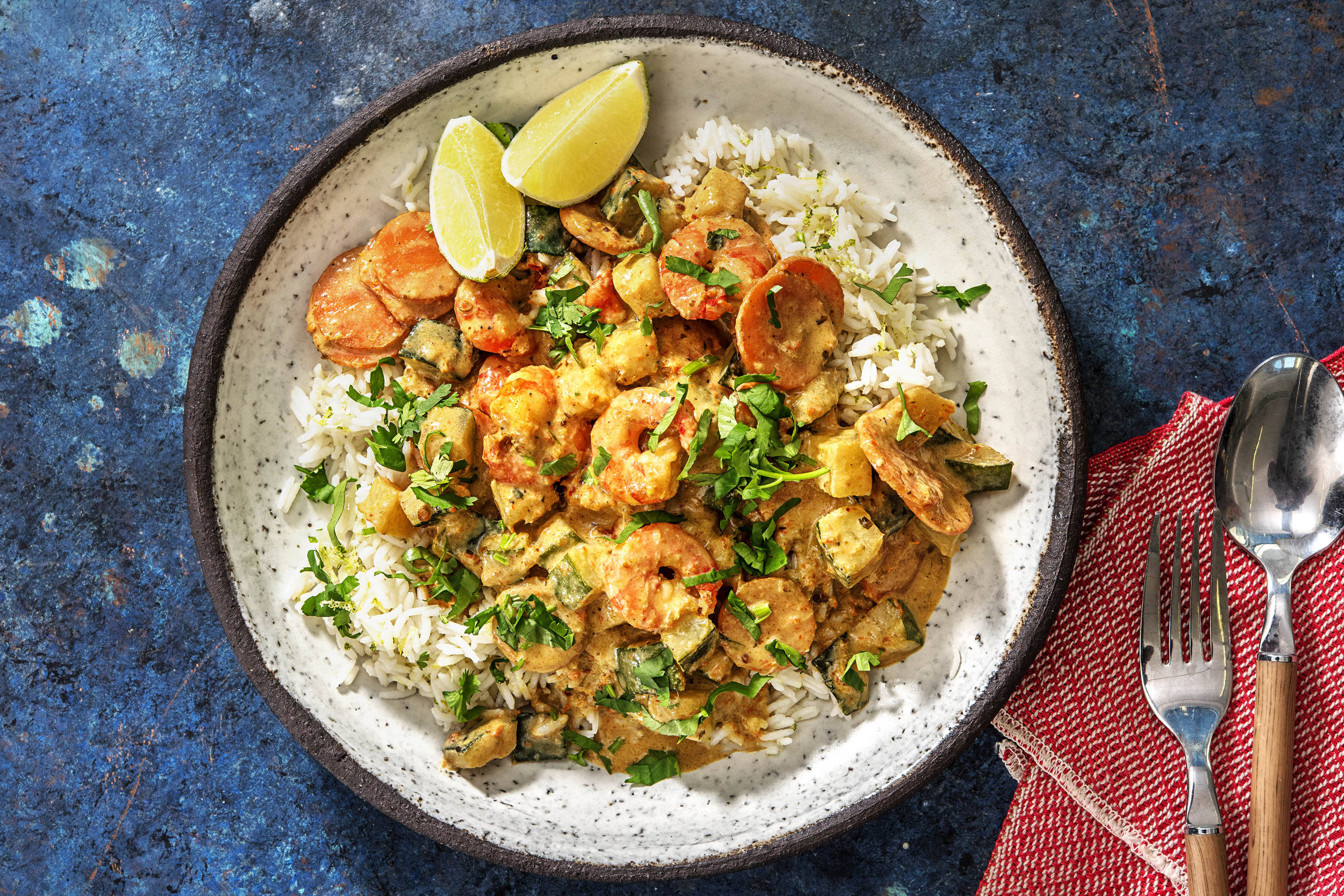 Prawn Green Thai-Style Curry