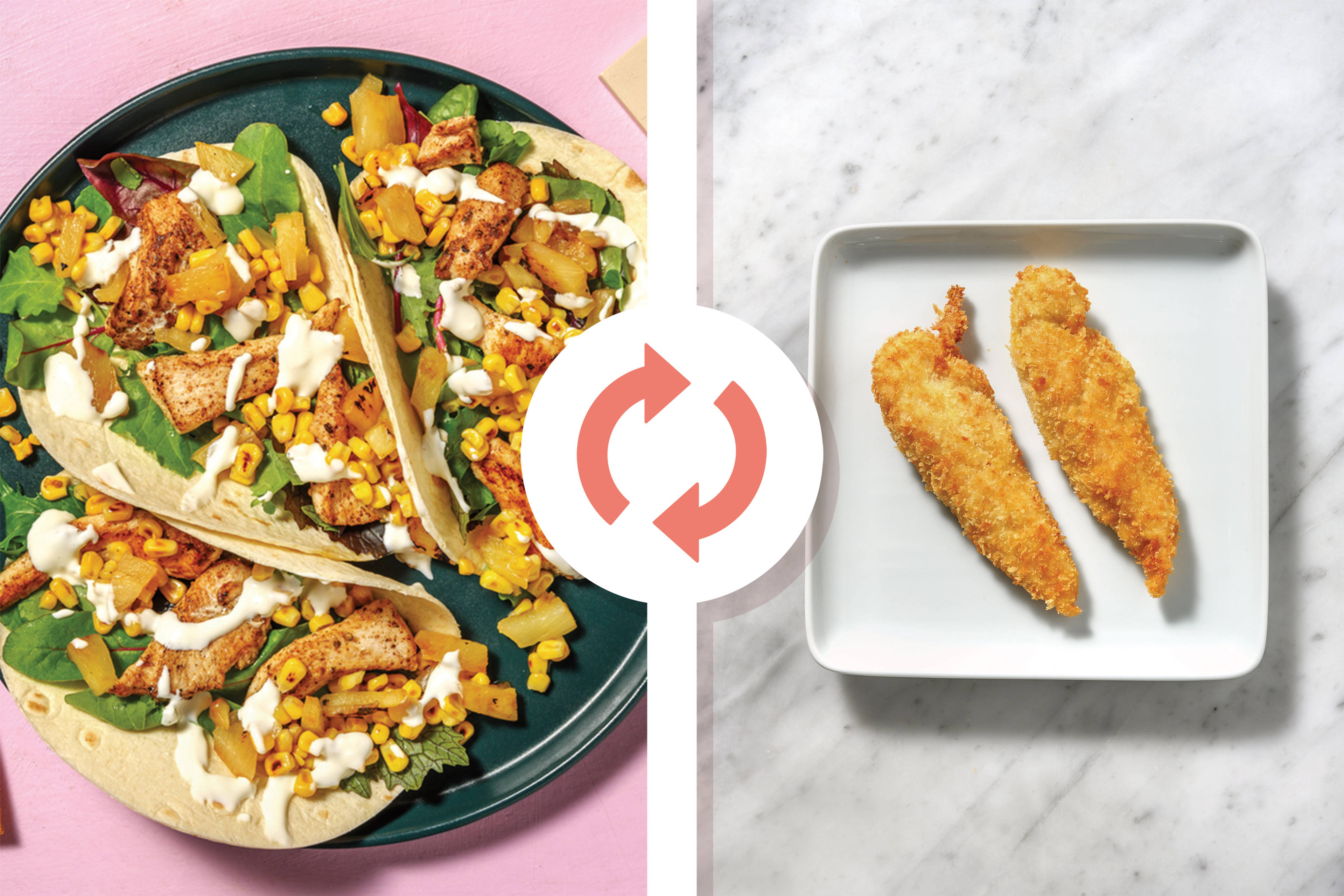 Caribbean-Spiced Chick'n Tacos