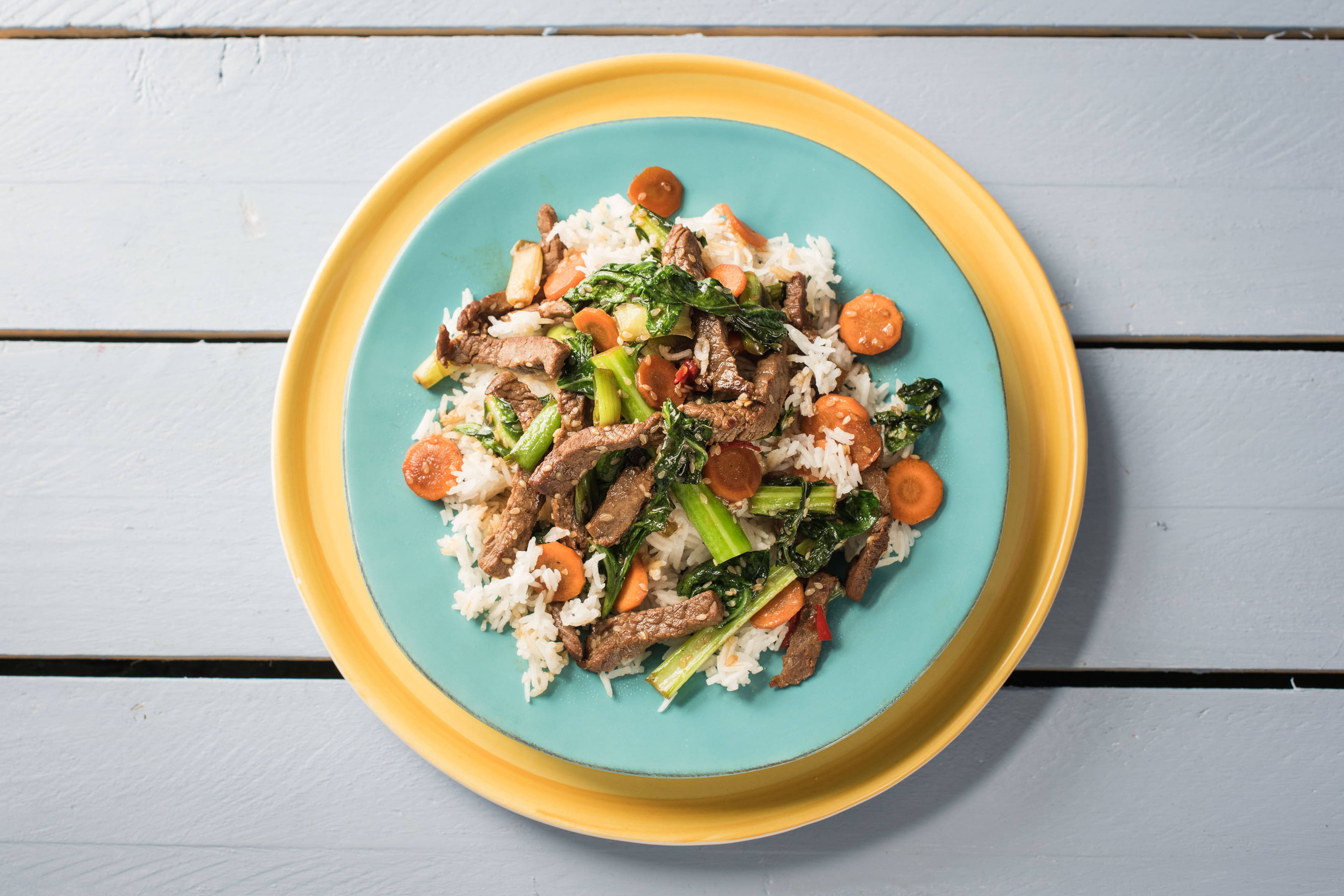 Sesame Beef Stir Fry
