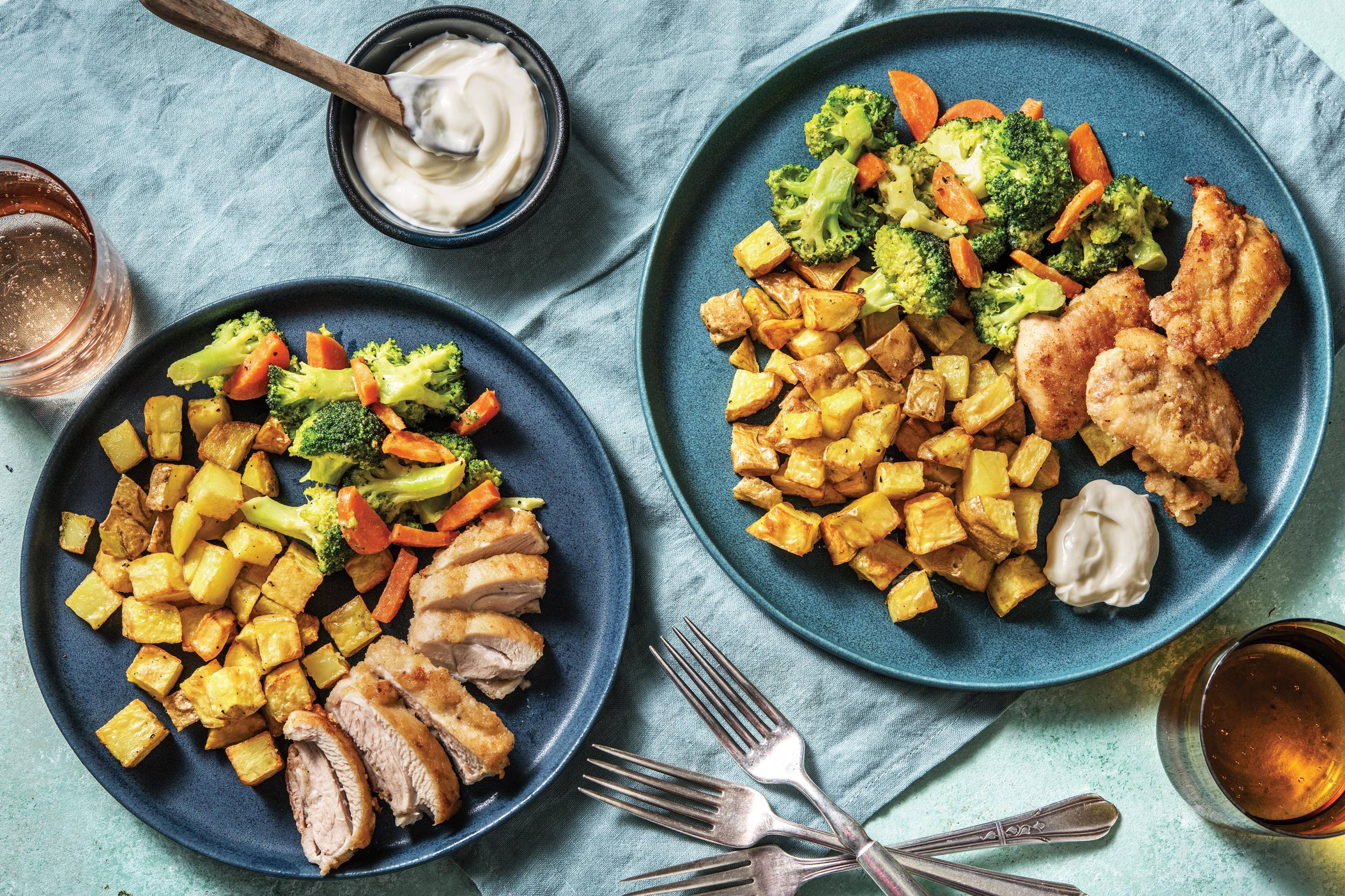 Southern-Style Seared Chicken