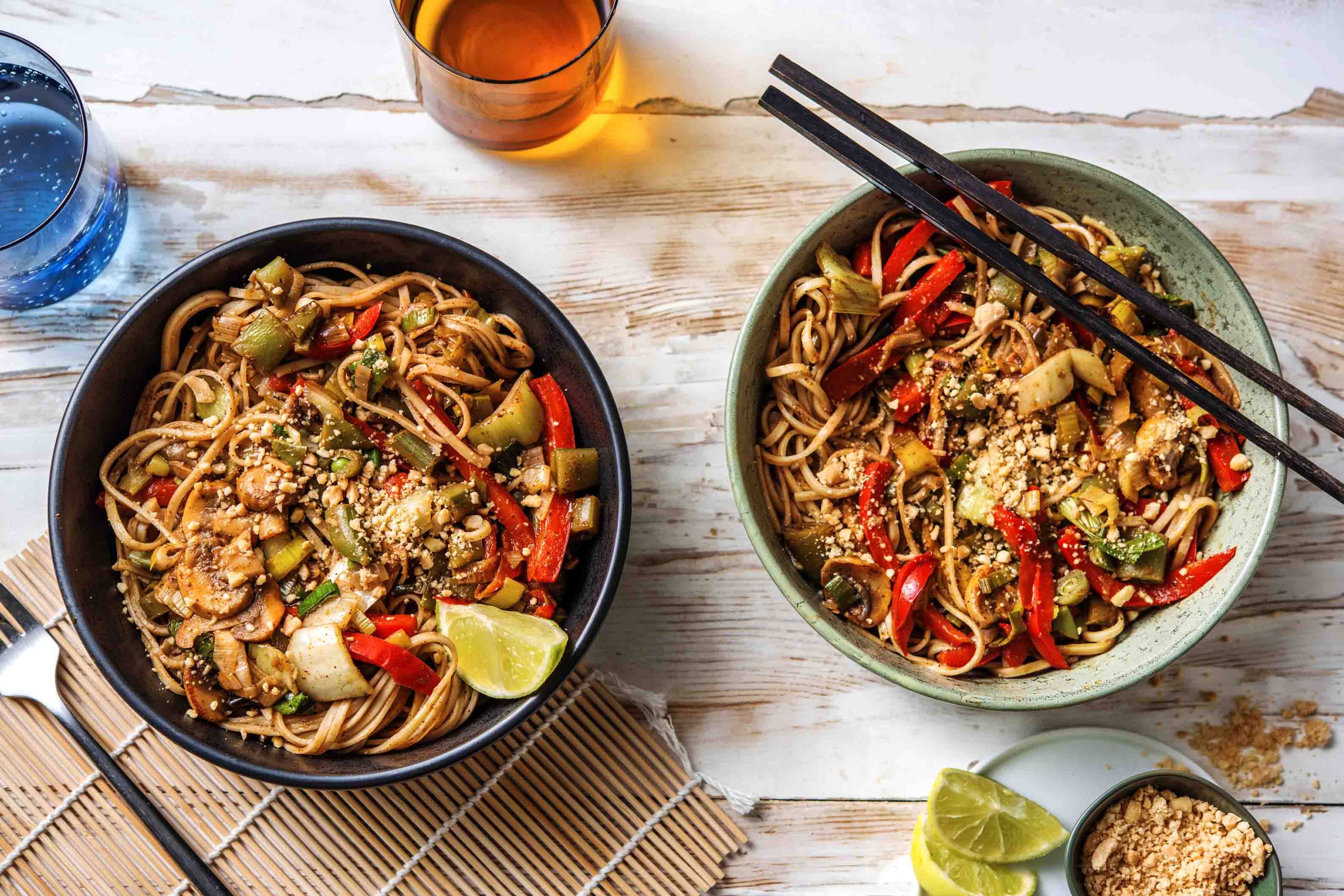 Thai-Inspired Veggie Noodle Stir Fry