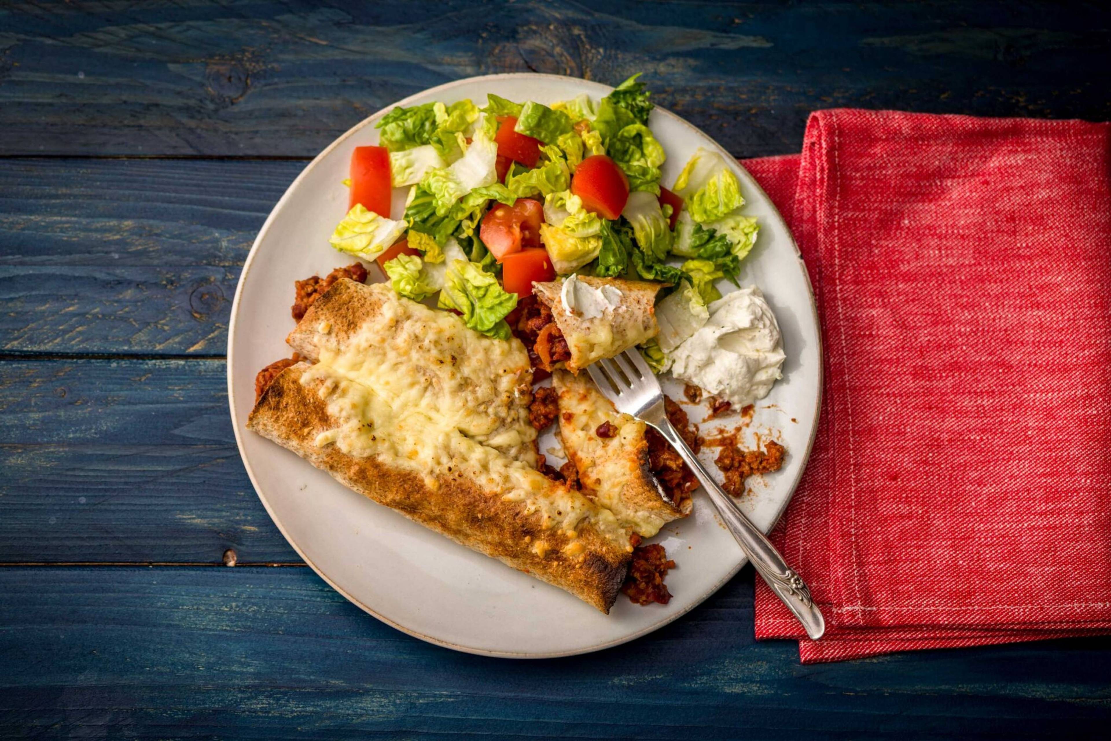 Cheesy Burrito Bake