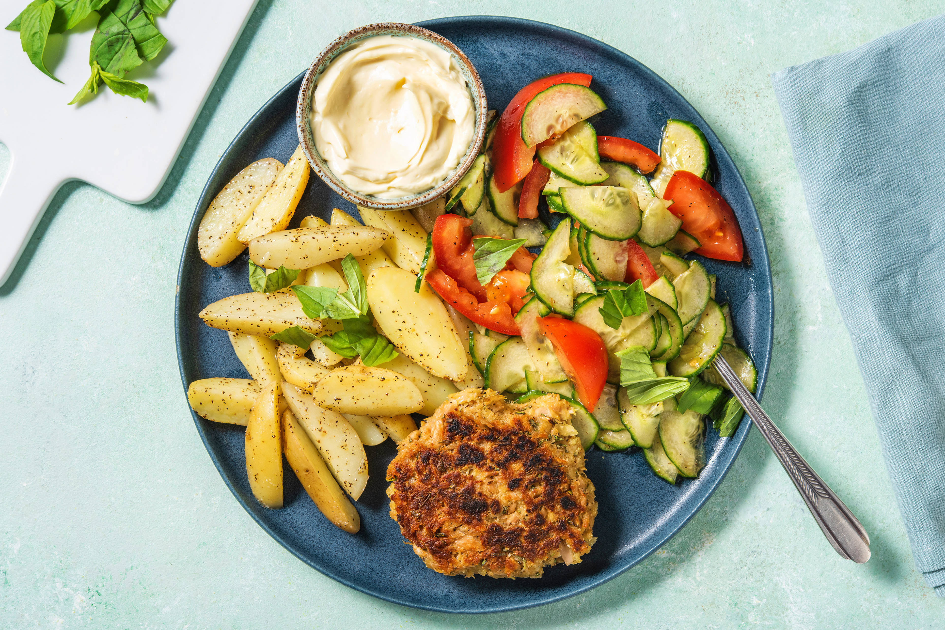 Burger de thon maison