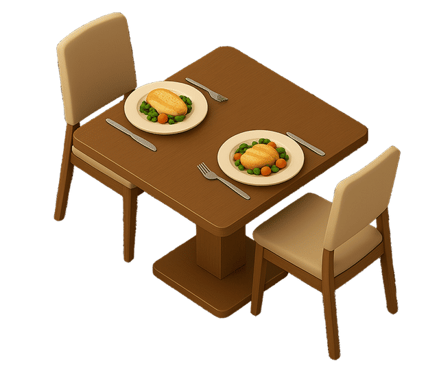 Food on the table