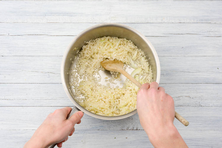 Stir in the rice