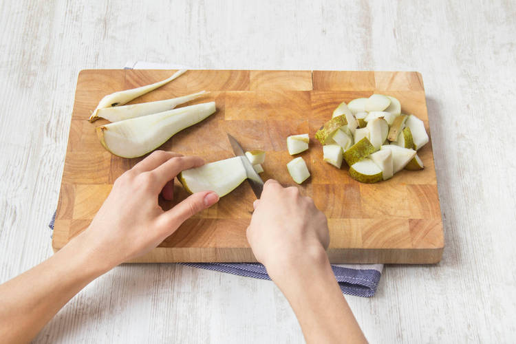 Prepare pears