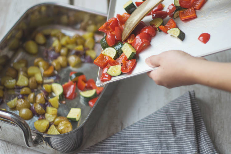 Add the vegetables