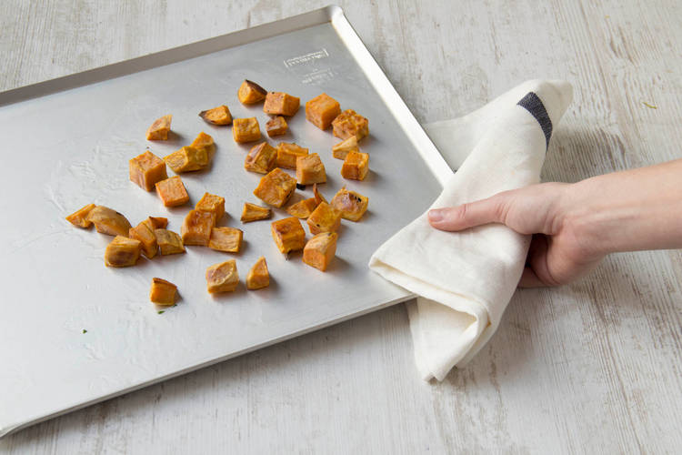 Cook the potatoes