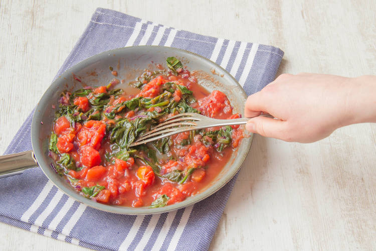 Prepare the pasta sauce