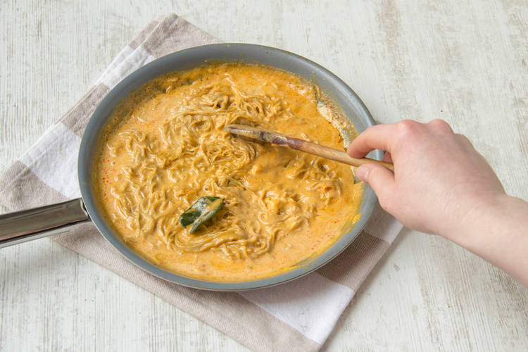Boil noodles