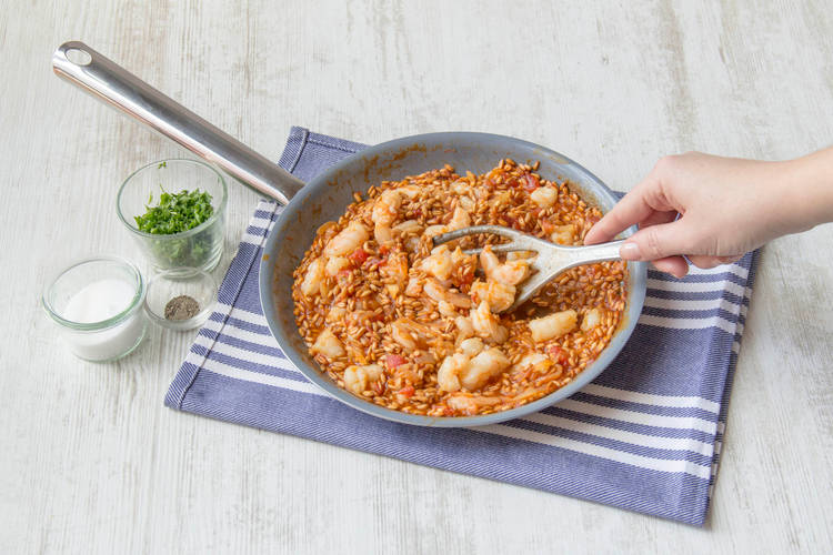 Add shrimp