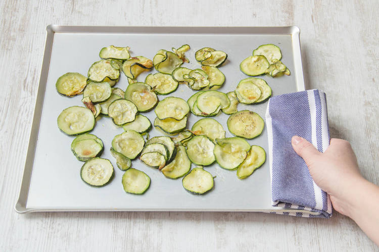 Roast zucchini
