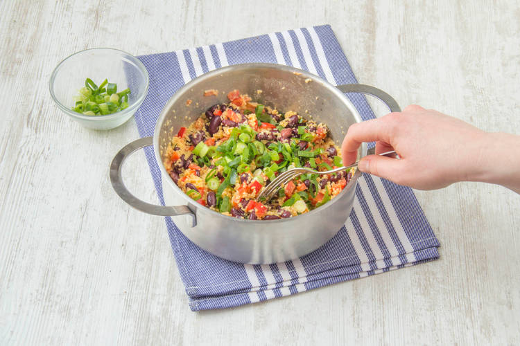 Den Couscous auflockern