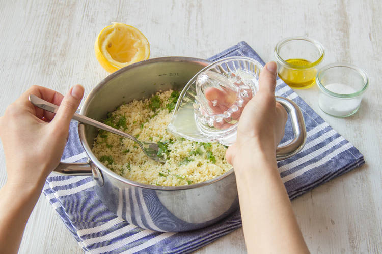 Add lemon juice