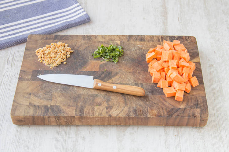 Chop the veggies