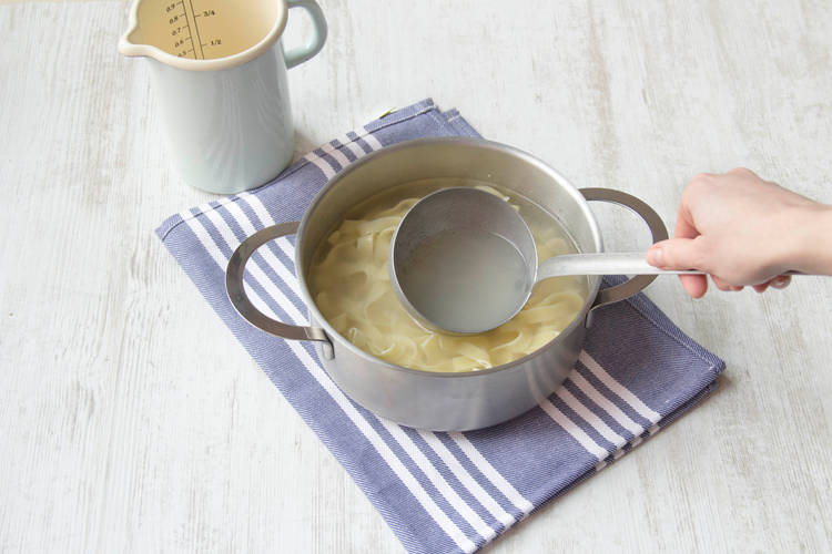 Cook the pasta