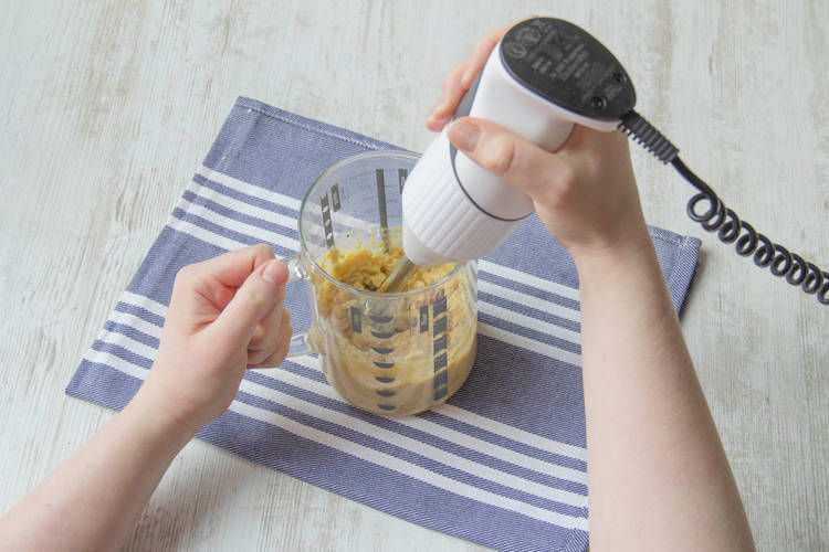 Kichererbsencreme zubereiten