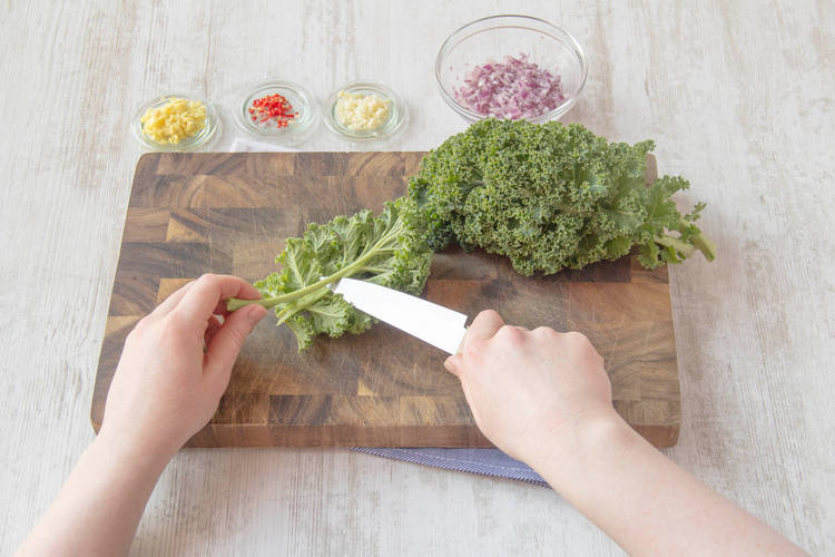 Prepare veggies