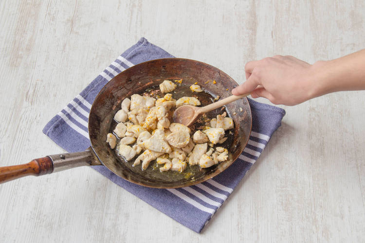Cook the chicken