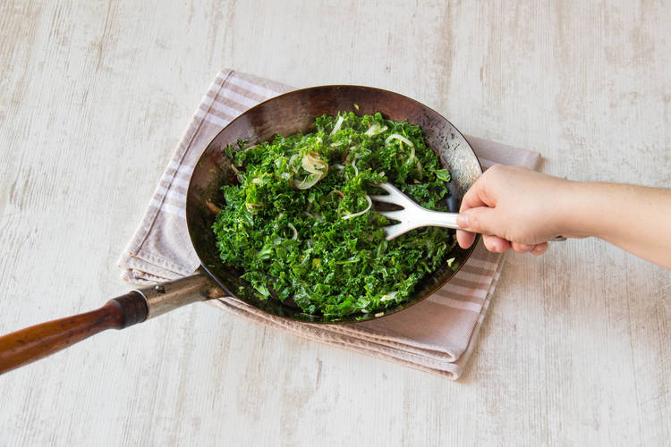 Cook the kale