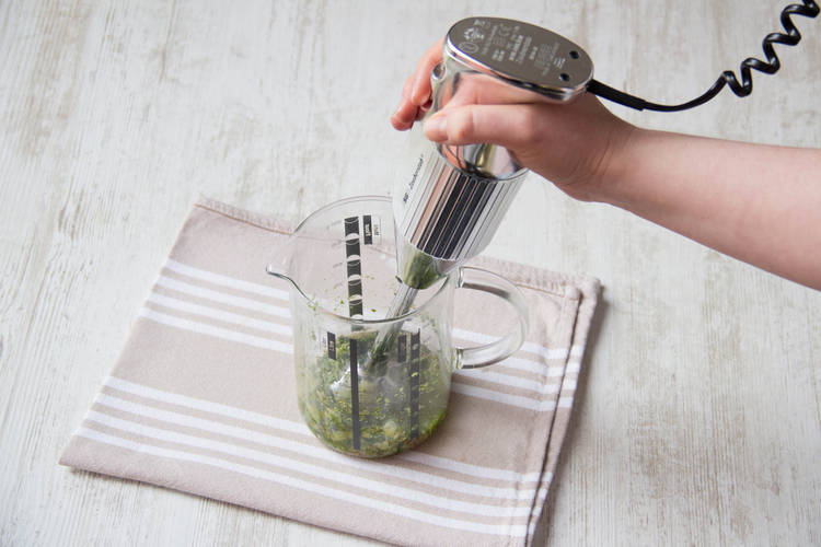 Pesto Zubereitung