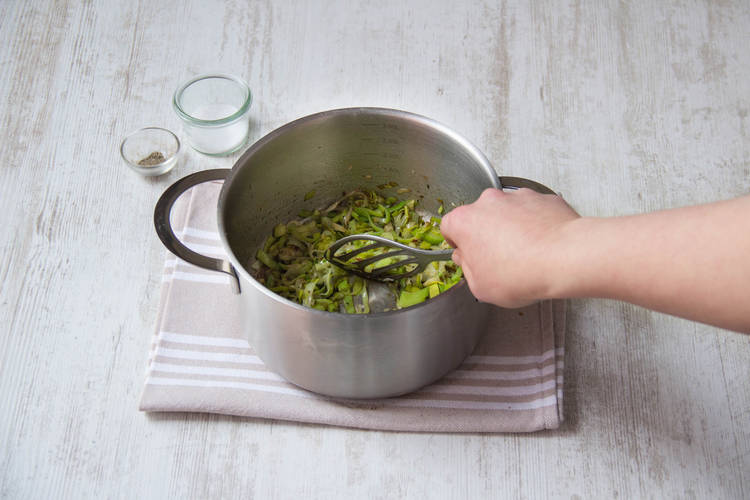 Gemüse kochen