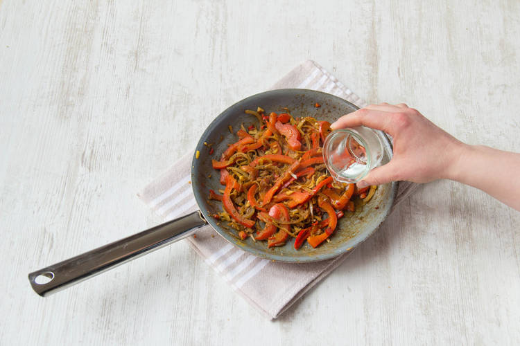 Add red pepper