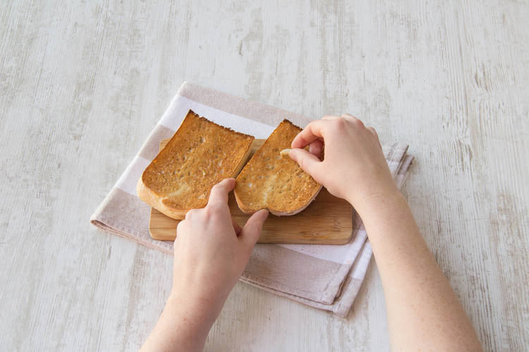 Slice the ciabatta