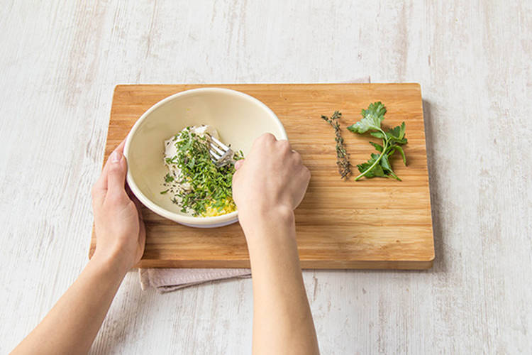 Combine ingredients in a bowl