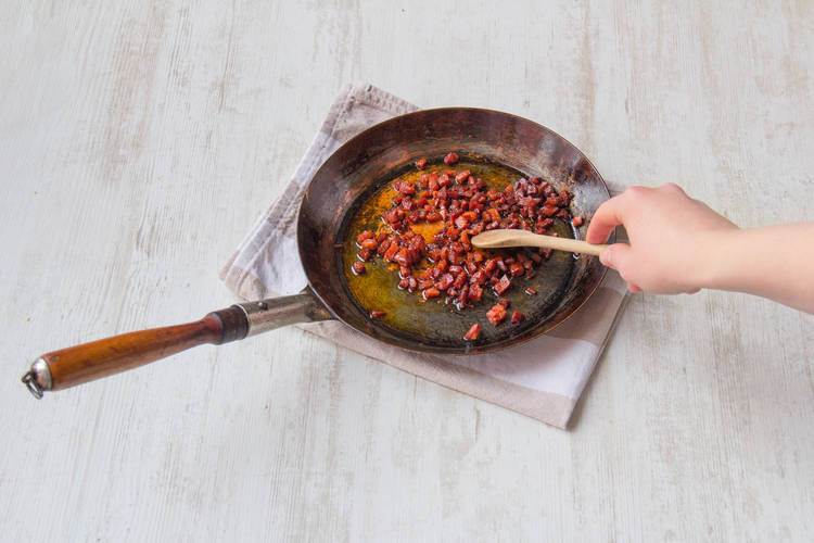 Cook chorizo