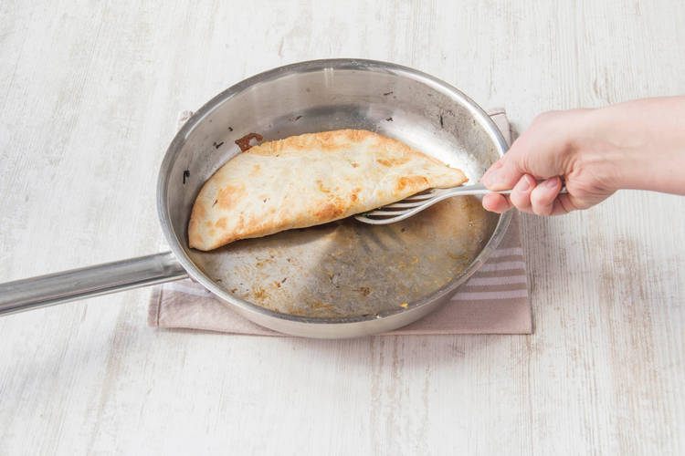 Flip the tortilla