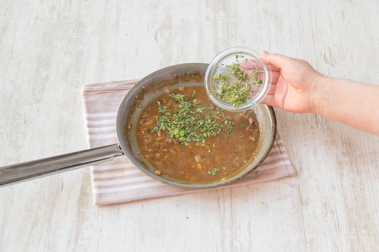 Sprinkle with parsley