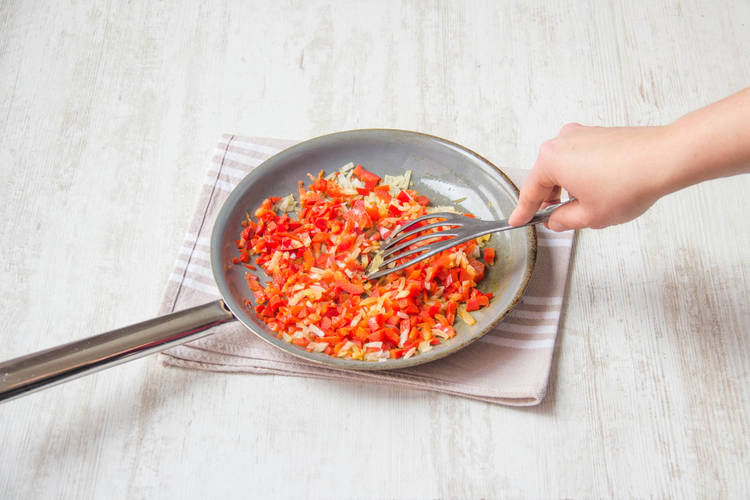 Paprika dünsten