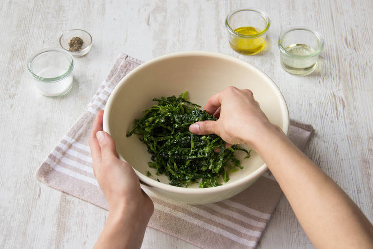 Massage the kale