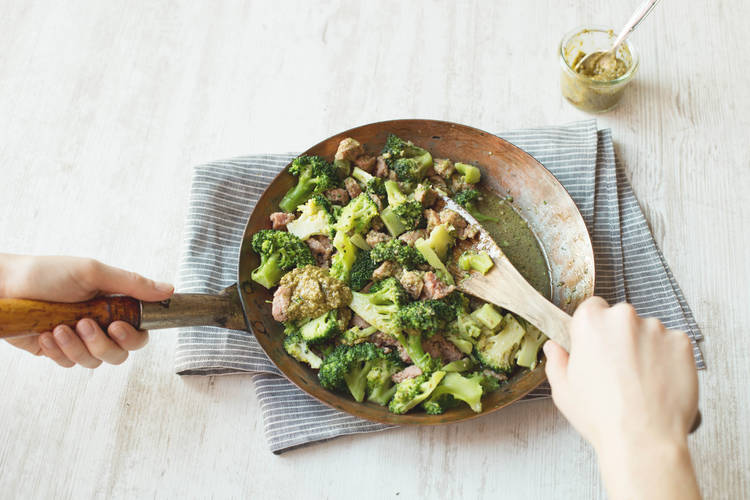 Stir everything together