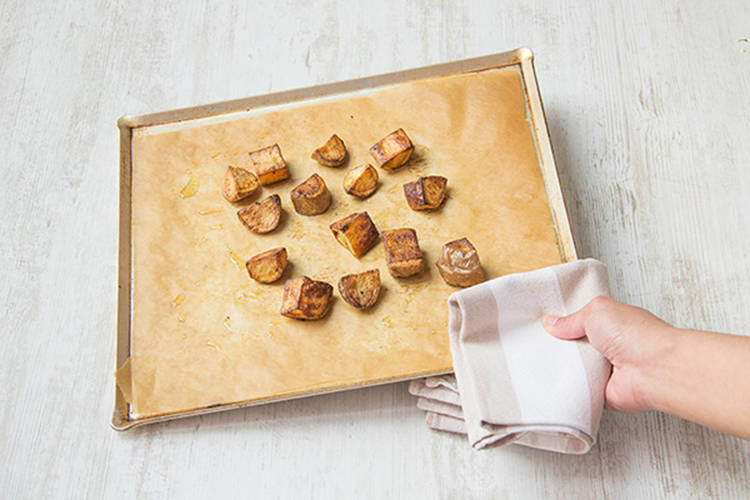 Roast the potatoes
