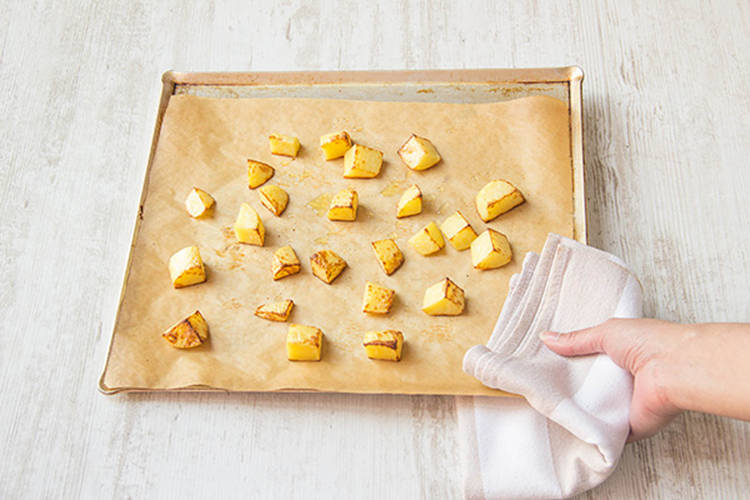 Bake potatoes
