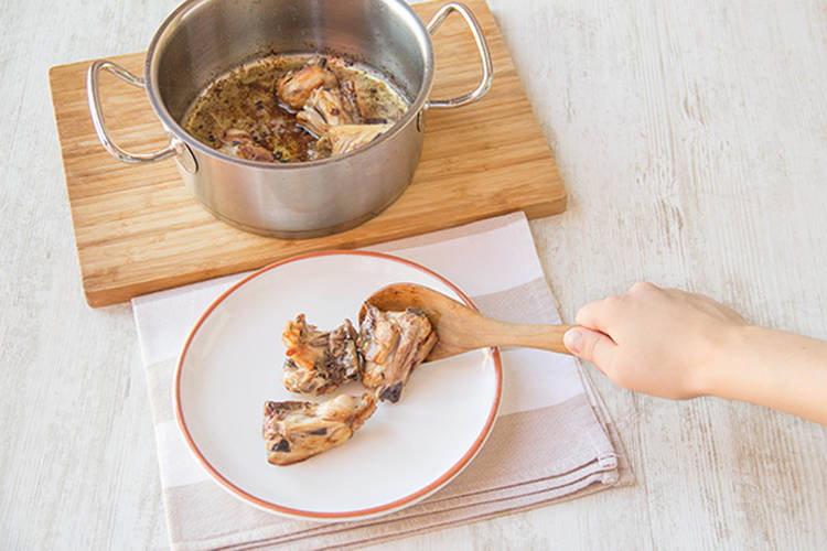 Cook the chicken