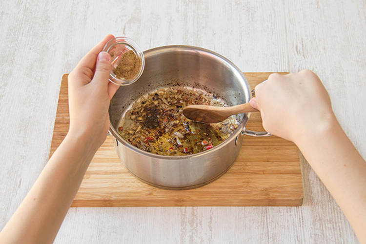 Add garam masala