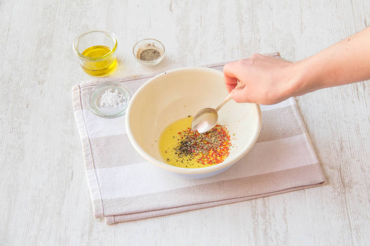 Mix marinade