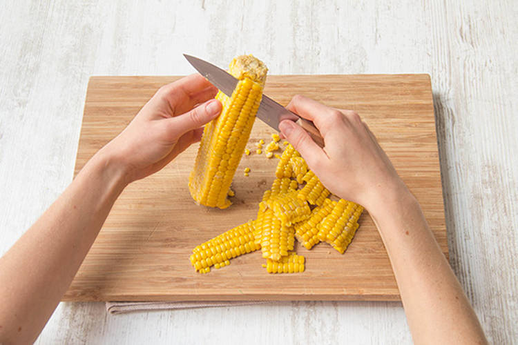 Remove the corn kennels