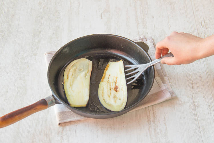 Bak de aubergine