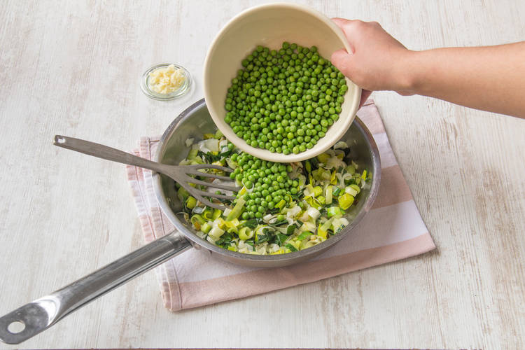 Cook the Peas & Leek