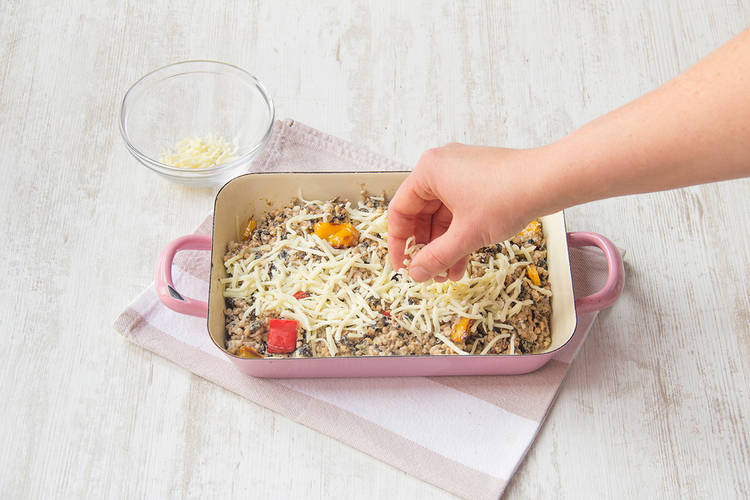 Top with cheese