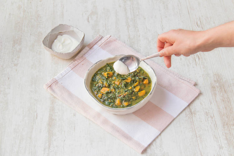 Garneer met Turkse yoghurt