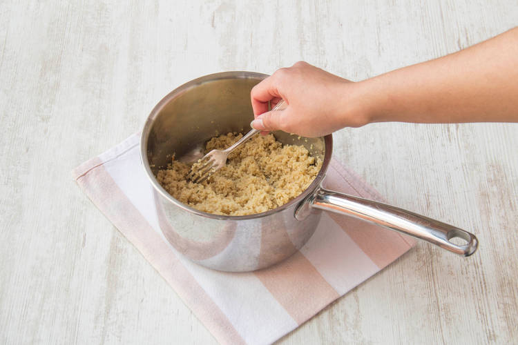 Maak de couscous los