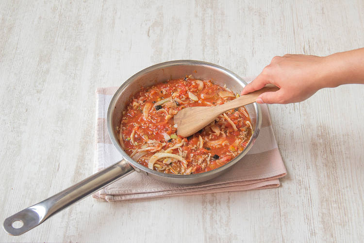 Add tomatoes