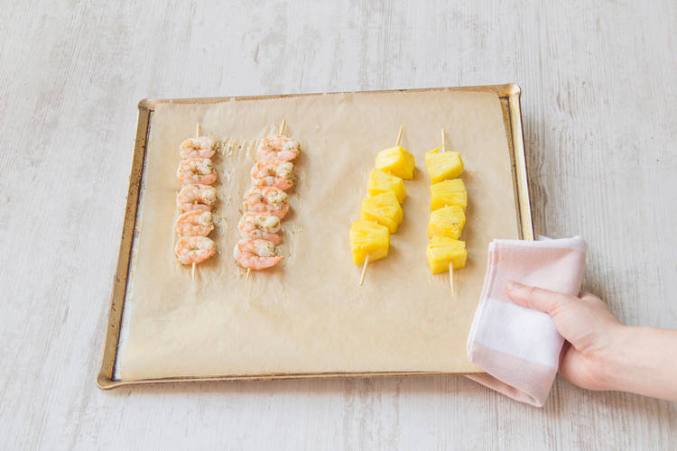 Cook the Skewers