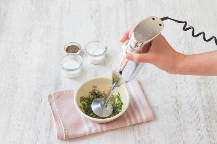 Pesto zubereiten